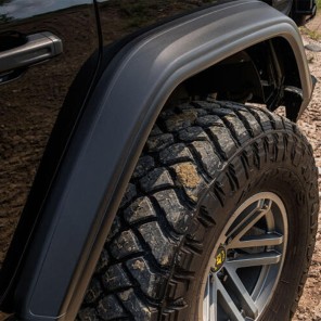 Hyperform Flat Style skjermbreddere Bushwacker Jeep Wrangler JL