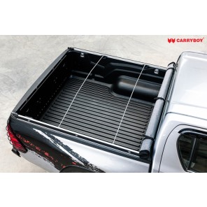 Plantrekk, vinyl, sort, Toyota Hilux D/C 2016-