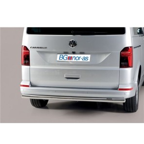 Støtfanger beskyttelse, bak, Volkswagen Transporter T6/T6.1, rustfri, 63