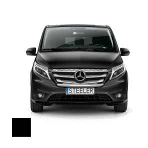 Front lysbøyler, MERCEDES VITO 2014 - 2020, d60mm, sort