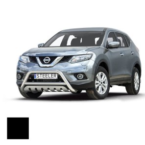 Frontbøyle, NISSAN X-TRAIL 2014 - 2017, d70mm, sort