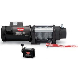 WARN WORKS AC-3000 winch, 110/220VAC, 8mm x 30m wire