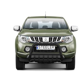 Frontbøyle, MITSUBISHI L200 2015 - 2019, d70mm, sort