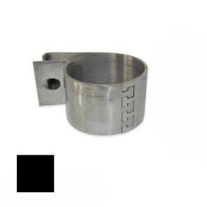 Lykteklammer 60 mm, sort pulverlakk  (par)