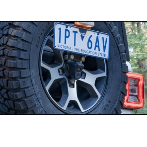 NUMBER PLATE RELOCATION KIT.