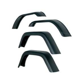 Fender,ABS plast, 4pc, Jeep CJ, 76-86, 17,5 cm
