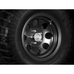 8x15 ET-20   Alloy Wheels, black, med TUV for TJ