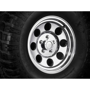 7x15 ET 0     Alloy Wheels, polert, med TUV for XJ