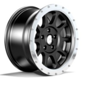 WR10, 1450 serie wheel ring, 17, aluminium raw
