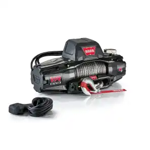 WARN VR EVO 10S, 12VDC, 4540kg, 28m x 8mm syntetisk tau, kablet (3,6m)/trådløs kontroll