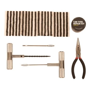 Tire repair, pluggsett for dekk