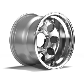 10x15 ET-43 Alloy Wheels, polert, med TÜV