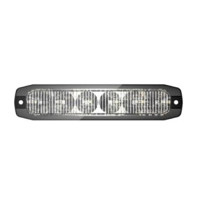 Varsellys 6 LED, 120mm x 25mm. Kun 7mm tykk.