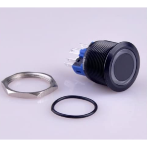 Metal black push button switch 22mm._CMP_Jumper(SERVICE PART),