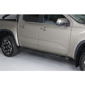 Kanalrør med trinn, VW Amarok '23- sort, 76 mm